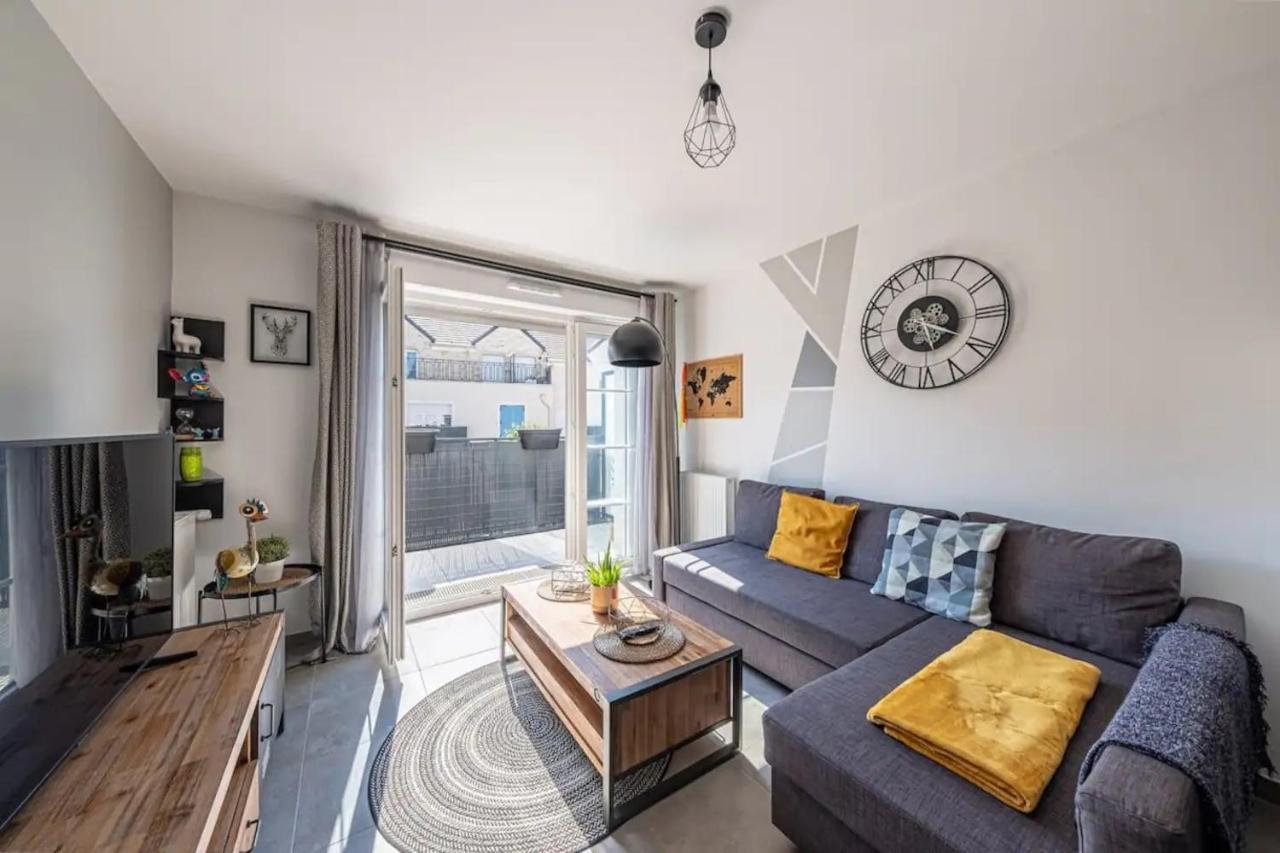 F2 Cozy Pour 4 Proche Disneyland - Fairytale Factory Villeneuve-Saint-Denis 外观 照片