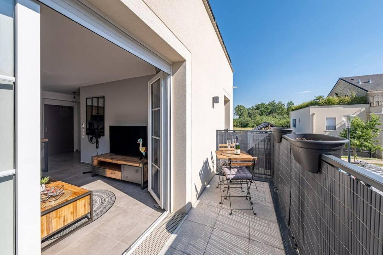 F2 Cozy Pour 4 Proche Disneyland - Fairytale Factory Villeneuve-Saint-Denis 外观 照片