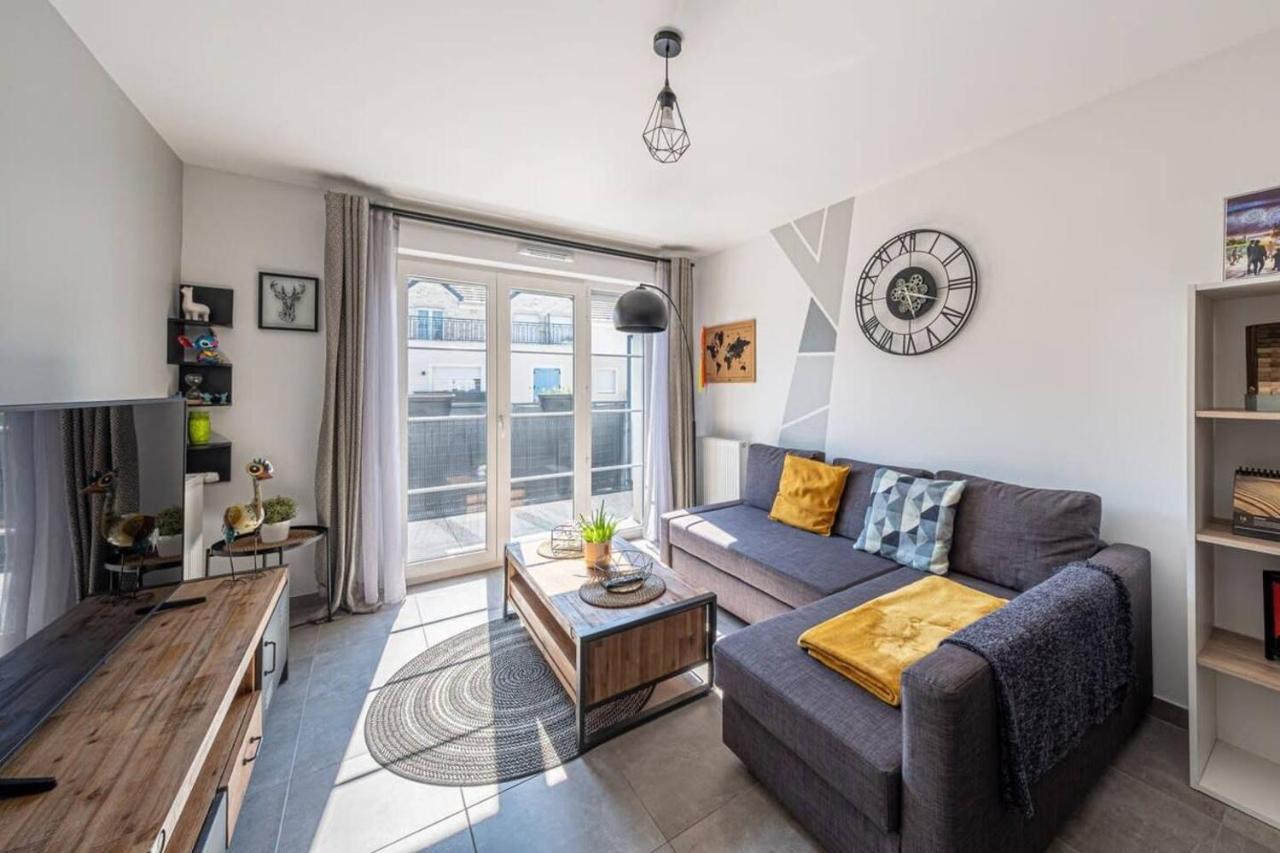 F2 Cozy Pour 4 Proche Disneyland - Fairytale Factory Villeneuve-Saint-Denis 外观 照片