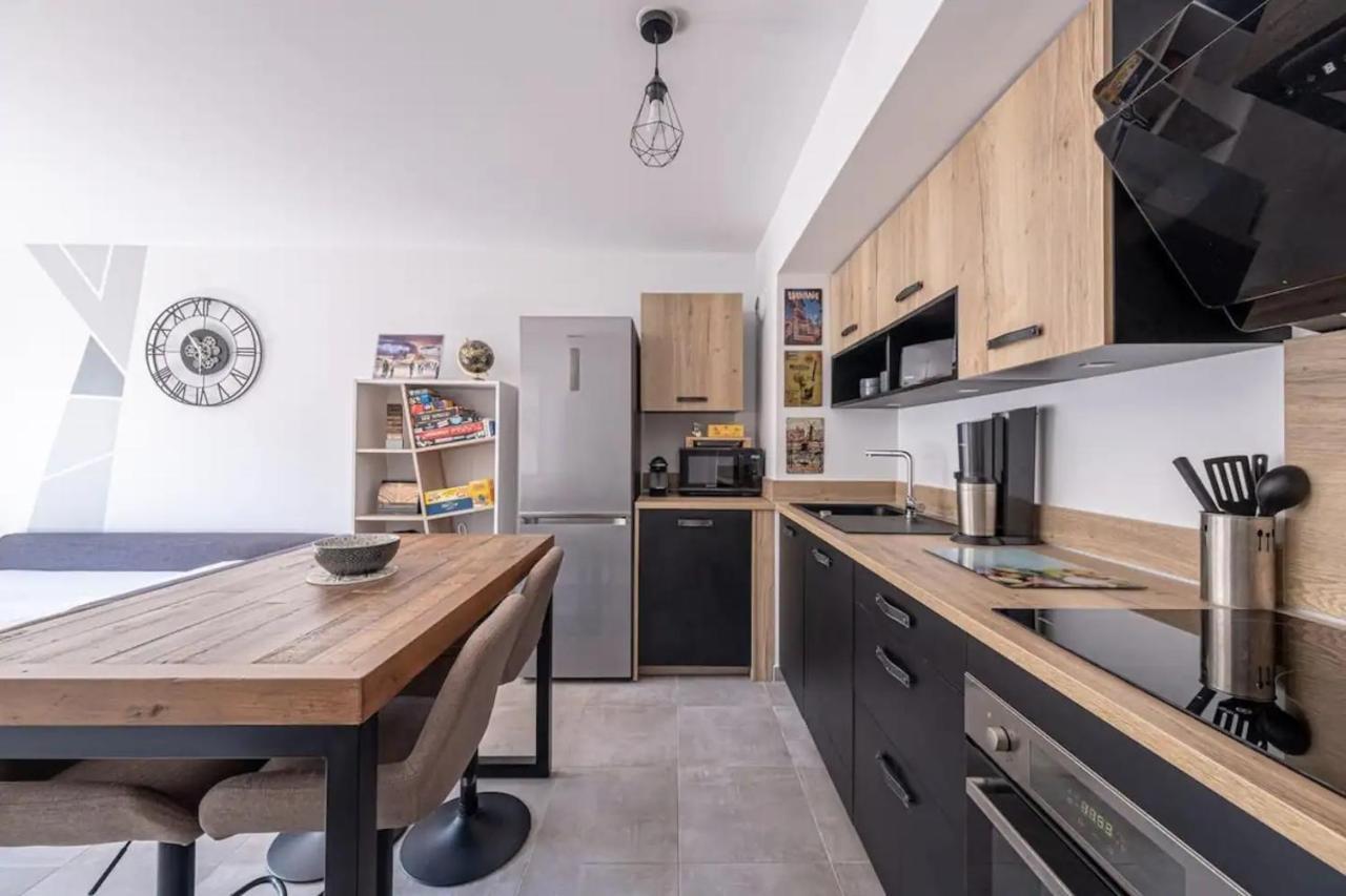 F2 Cozy Pour 4 Proche Disneyland - Fairytale Factory Villeneuve-Saint-Denis 外观 照片